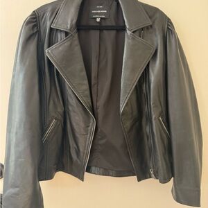 Lucky Brand Black Leather Jacket